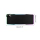 Mousepad gaming cu incarcare wireless 15W, RGB, 80x30x0.4cm