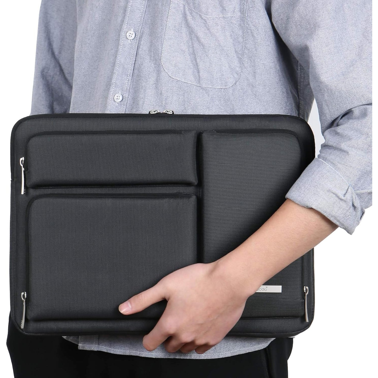 Husa Laptop Lacdo 11.6-15.6 Inch, Protectie 360°, Impermeabila