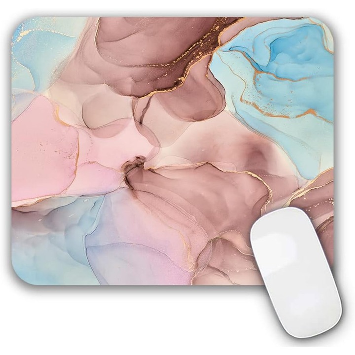 Mousepad Gaming si Office, 24x20x0.3 cm, Design Elegant