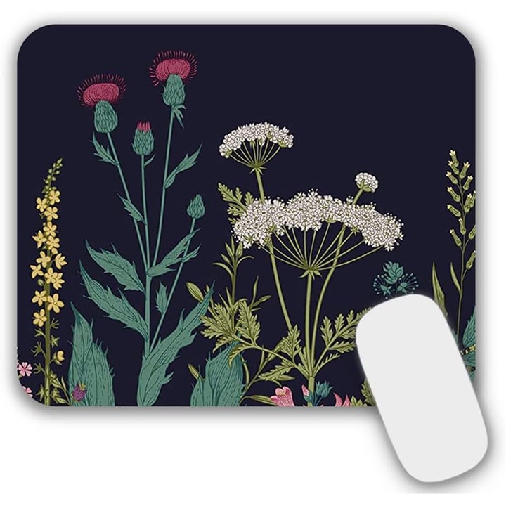 Mousepad Gaming si de Birou, 24x20x0.3 cm, Design Elegant