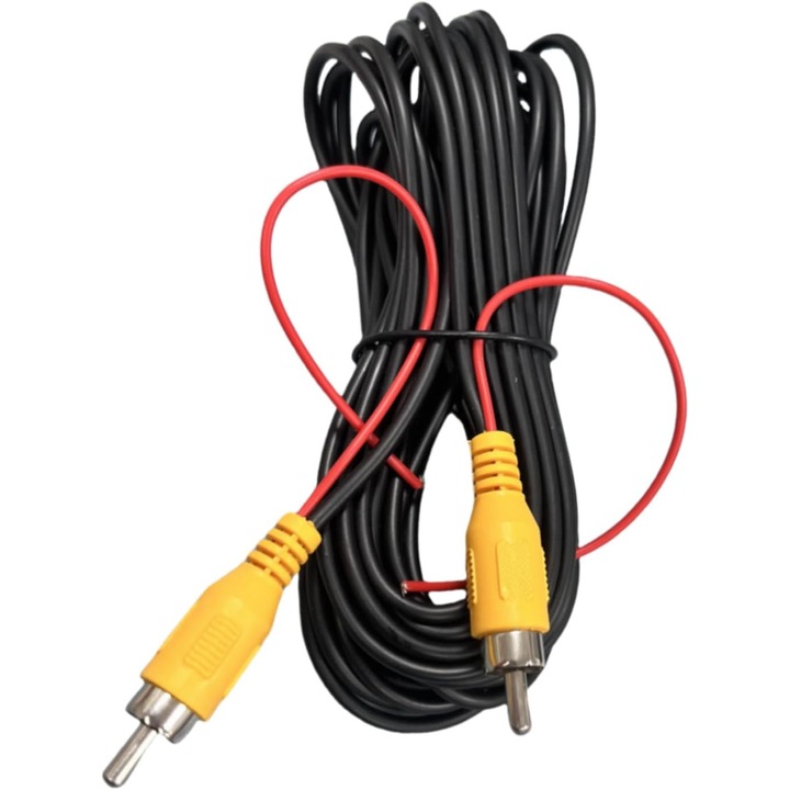 Cablu Video RCA 10m pentru Camera Marsarier - Plug and Play