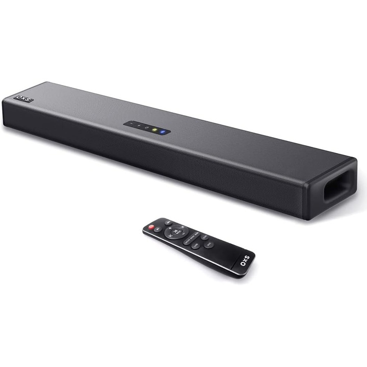 Soundbar OXS S3 pentru TV - Sunet 3D, Bas Dinamic, Bluetooth 5.0