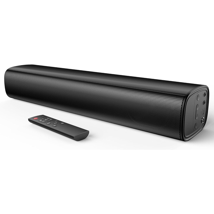 Soundbar TV Saiyin 14.2", 40W, Bluetooth 5.3, 3 EQ, Optic/AUX