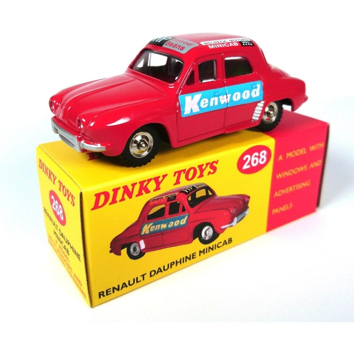 Modell Renault Dauphine Kenwood De Agostini Dinky Toys 268