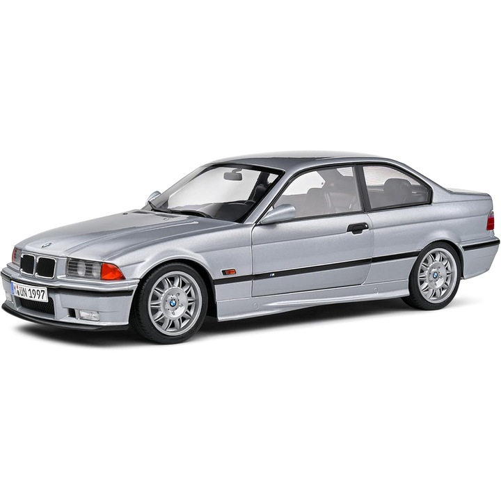 Masina Solido BMW E36 M3 Coupe 1:18 Ezüst Modell