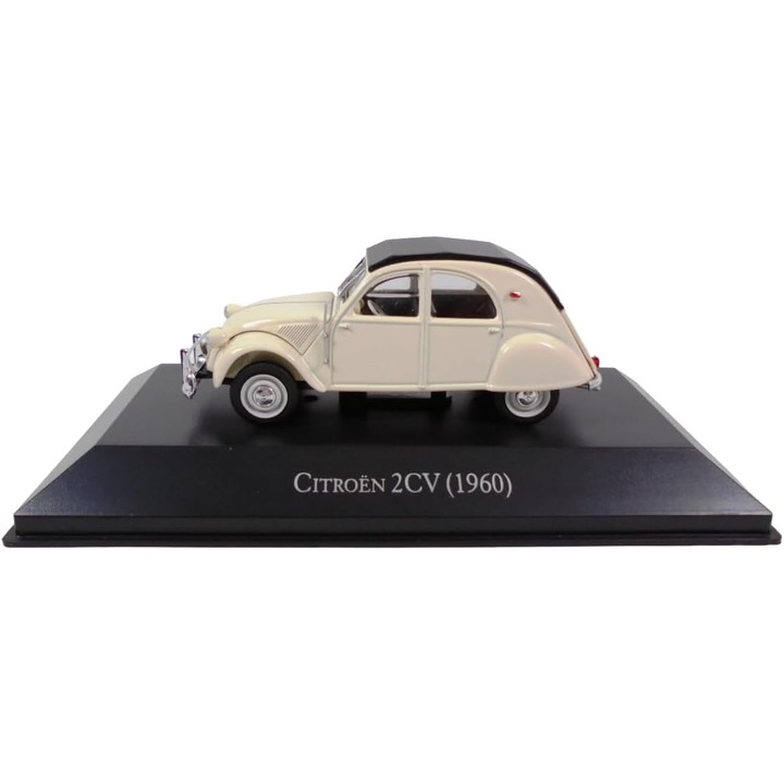 OPO 10 Miniatűr Autó - 1:43 Méretarány, Kompatibilis Citroen 2CV (1960)