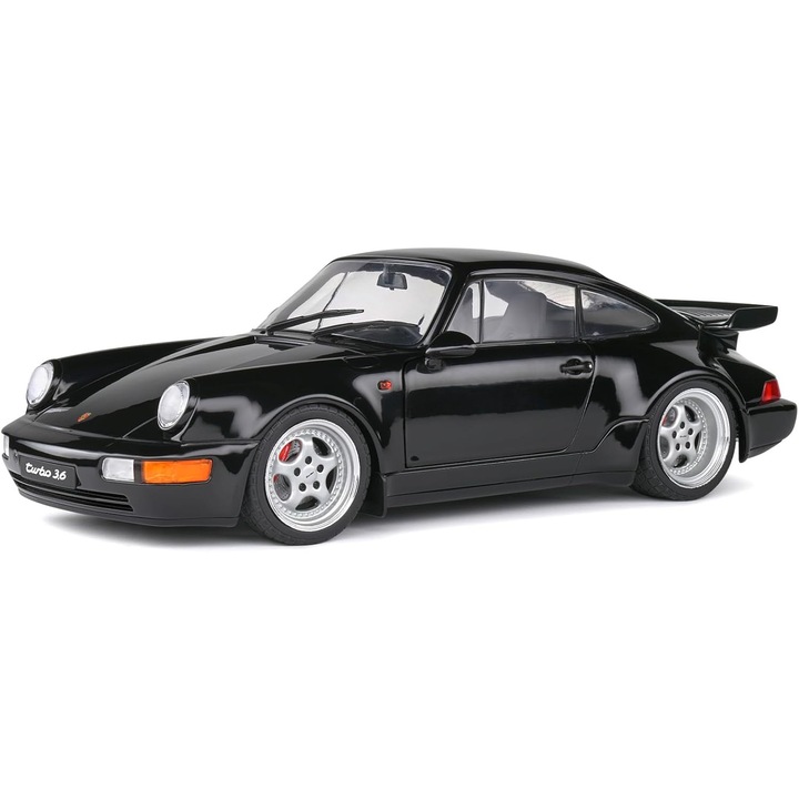 Porsche 911 (964) 1993 modell Fekete 1:18 méretarány Solido