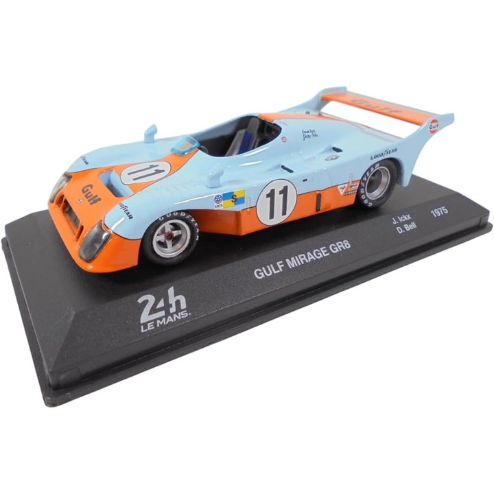 Modellautó OPO 10 - Méretarány 1:43, Gulf Mirage GR8 Le Mans 1975