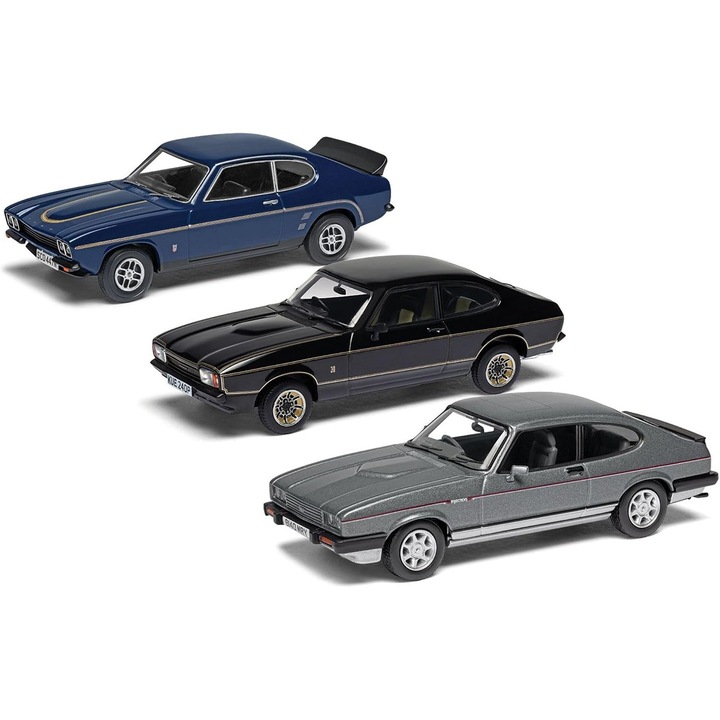 Ford Capri Sporting Trilogy Corgi Gyűjtemény - Festett Modellek