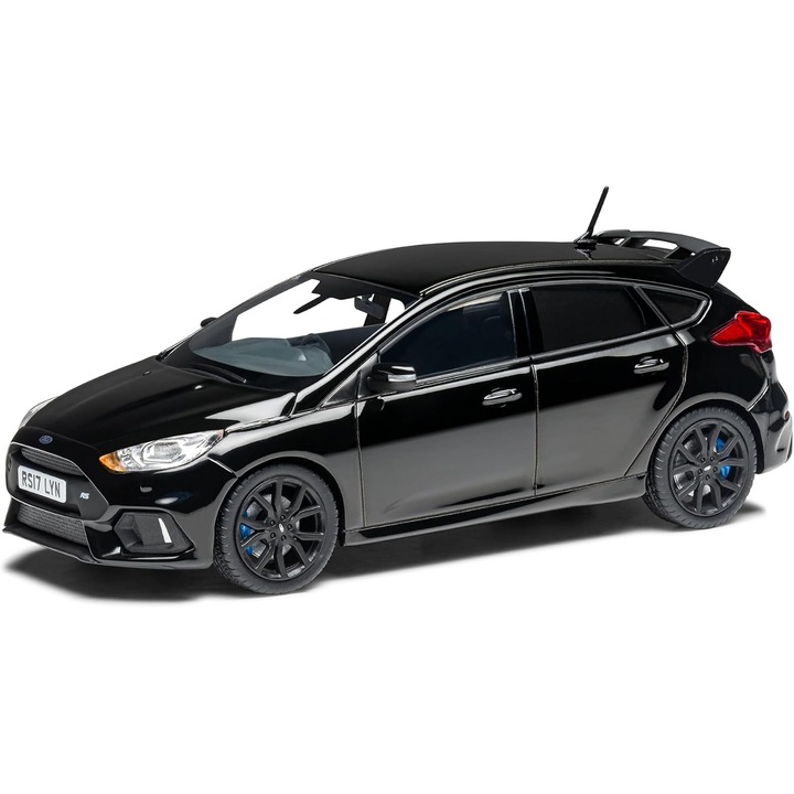 Modell Masina Ford Focus Mk3 RS Shadow Black - Corgi Vanguards Kollekció