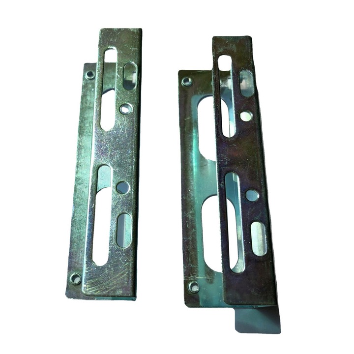 Комплект метална стойка за монтаж на твърд диск 3.5 към 5.25 инча, 92x22x25mm, черен, 2 броя