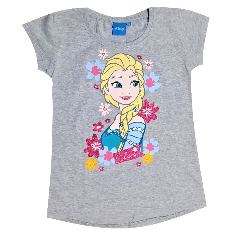Bluza cu maneca scurta , Disney, Gri