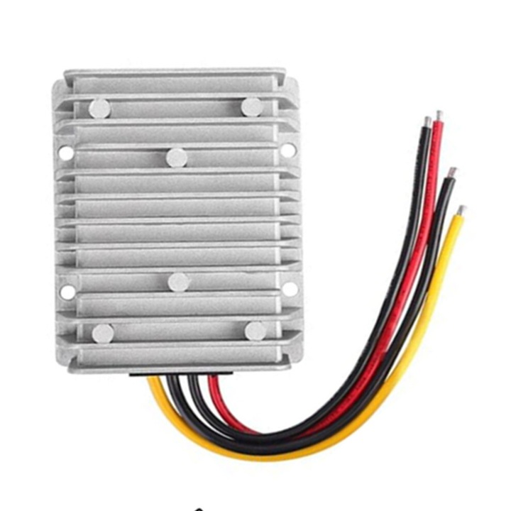 Convertizor tensiune 12V la 24V 20A aluminiu 10x8x3.9cm