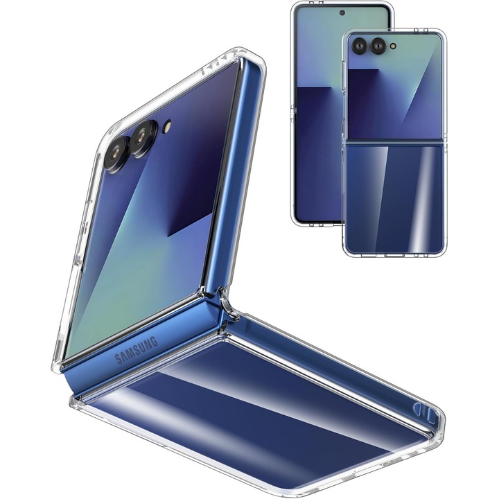 Husa pentru Samsung Galaxy Z Flip 8 Anti-Shock 1.5mm, transparent