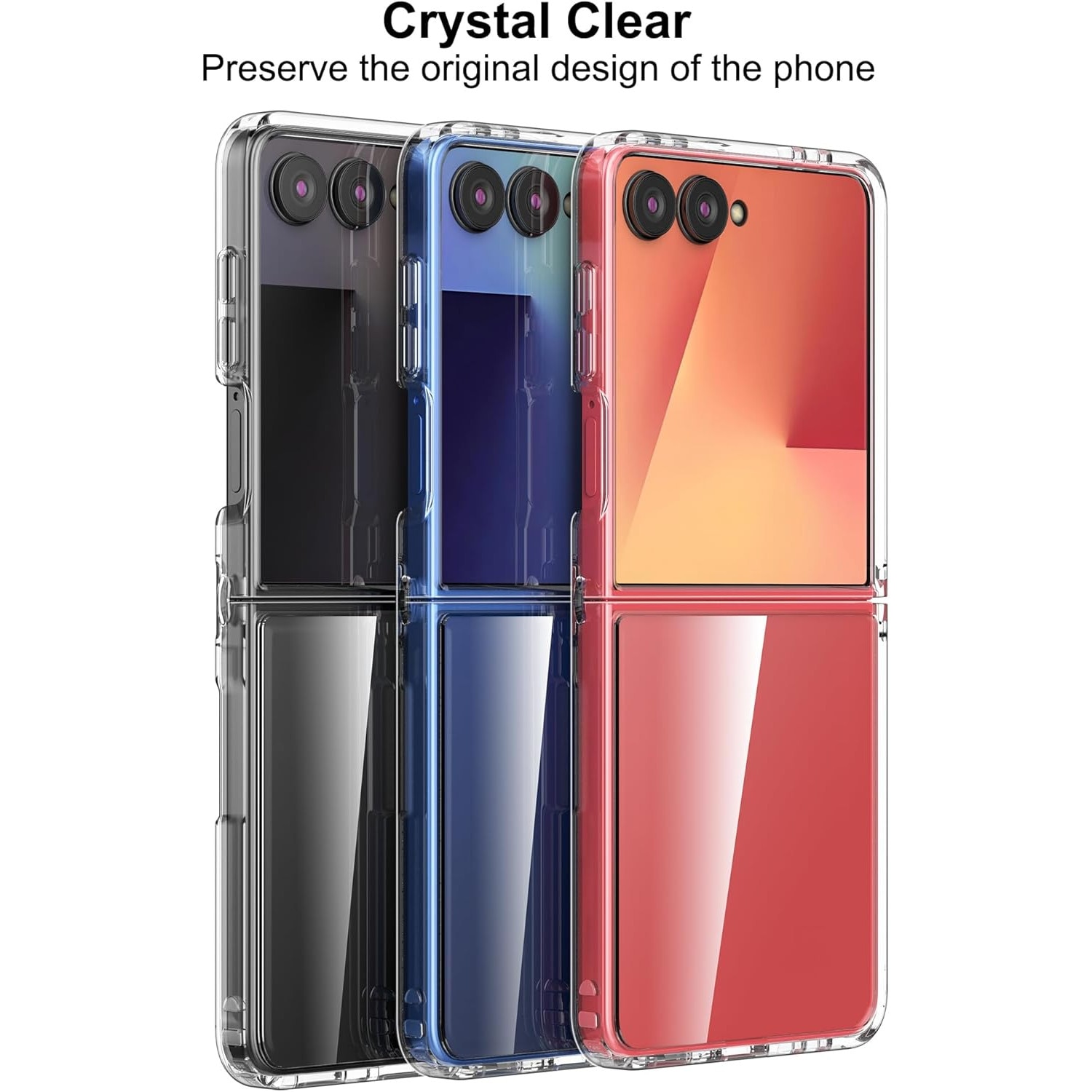 Husa pentru Samsung Galaxy Z Flip 8 Anti-Shock 1.5mm, transparent