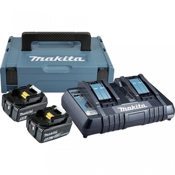 Kit de 2 acumulatori Makita , 18 V, 5.0 Ah + incarcator + valiza Makpac Kit de 2 acumulatori Makita , 18 V, 5.0 Ah + incarcator + valiza Makpac