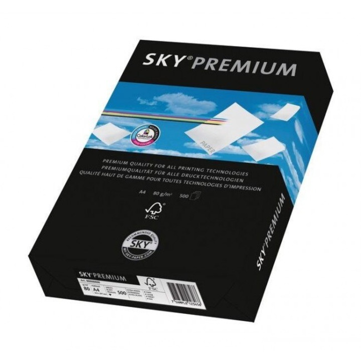 285A Set 2 Cartuse toner + 1 top hartie A4 SKY COPY premium Compatibil Canon 285A - Black -2x2200 pagini