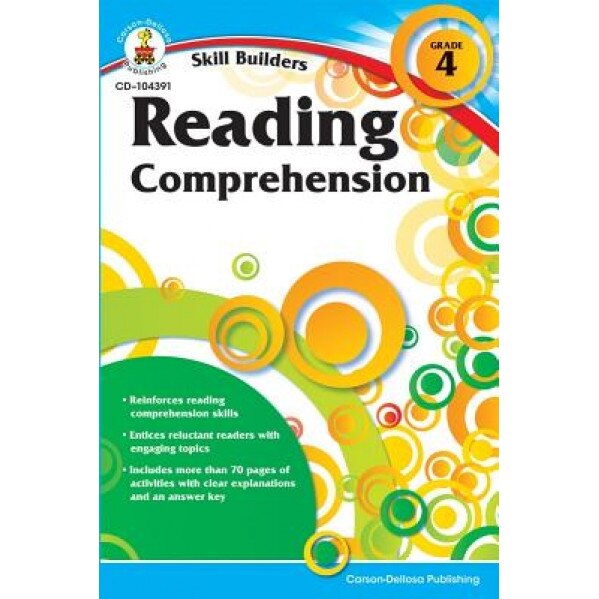 Reading Comprehension, Grade 4, Carson-Dellosa Publishing (Manufactured by)