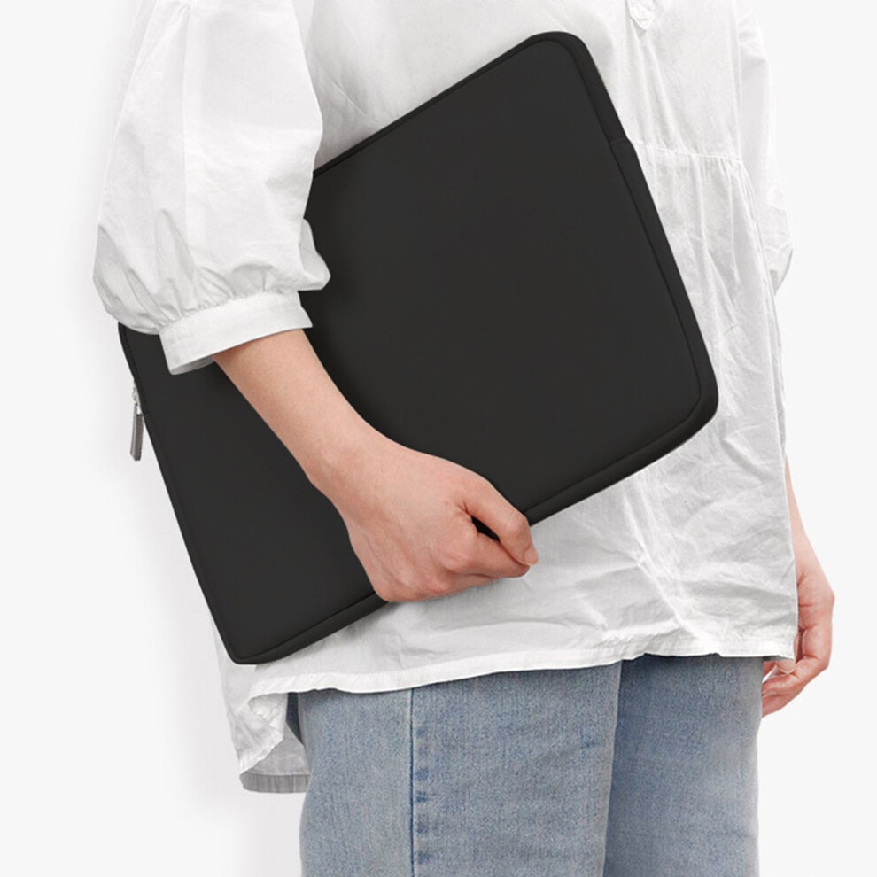 Husa laptop 14 inch, polyester, protectie, multicolor, 36x1.5x26 cm