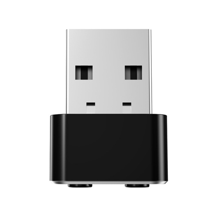 Egér Jiggler USB fekete 22x16mm kicsi hordozható