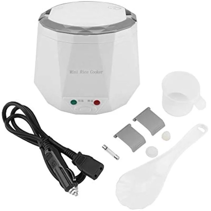Oala electrica pentru orez 1.3L 24V 140W alb