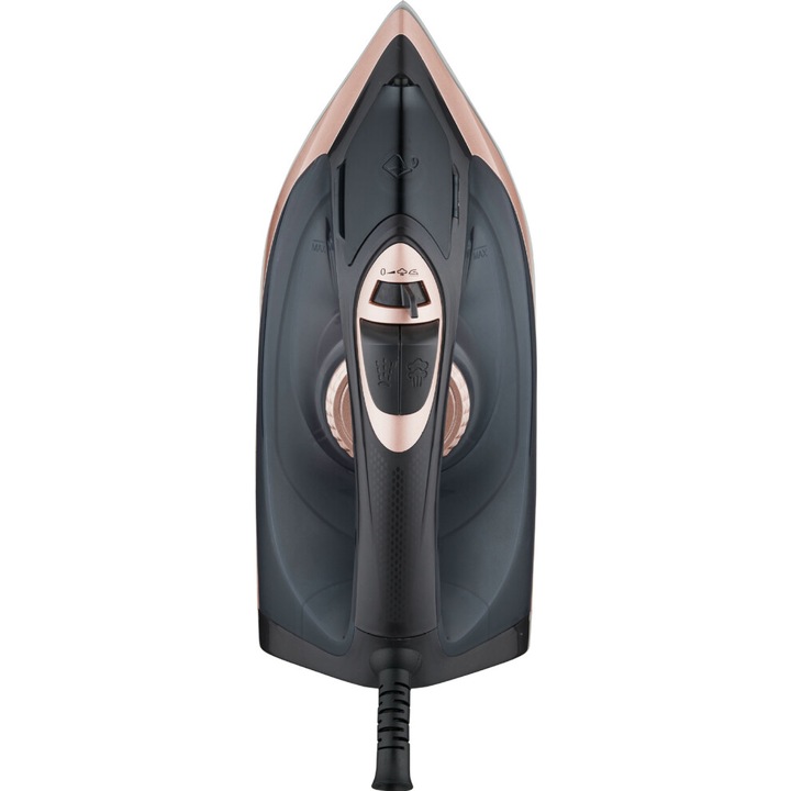 Fier de calcat cu abur portabil 2200W, alb, 31x13x15cm