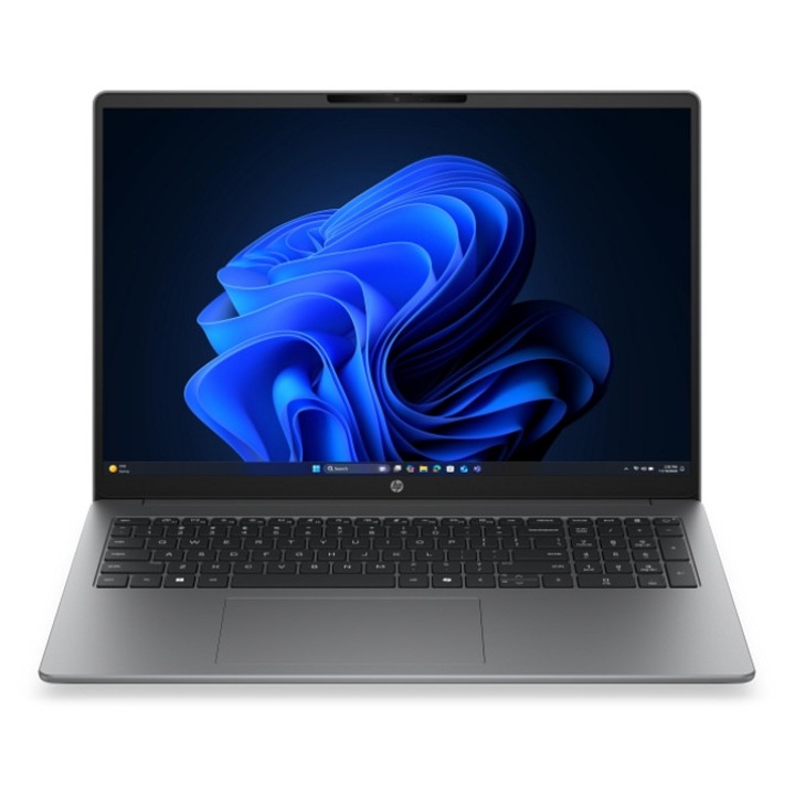 Лаптоп HP 200 G2i 16 Meteor Silver, DW7B4ET, 16", Intel Core 5 120U (10-ядрен), Intel Graphics, 12GB 5200MT/s (1x12GB) DDR5, Сребрист