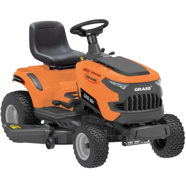 Tractor tuns iarba Grass GRB 86H, motor Loncin 352cc, 86cm, portocaliu
