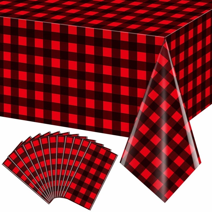 Eldobható asztalterítők 10 db 137x274cm többszínű víz- és foltálló