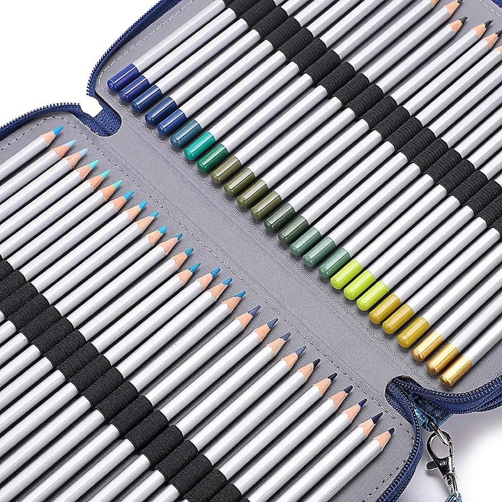 Penar cu 204 sloturi, multistrat, multicolor, 30x20x5cm