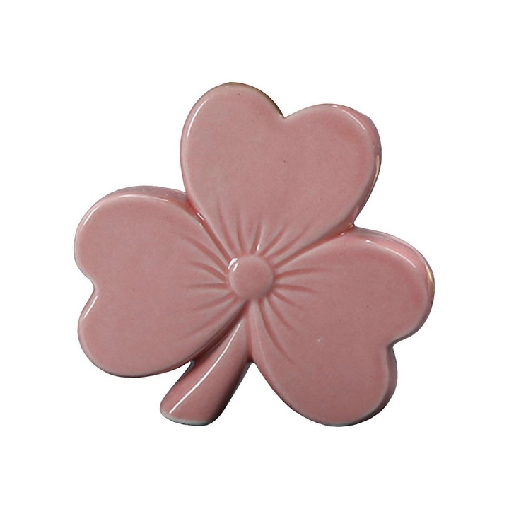 Vaza ceramica alba, funda, 15x10cm, decor elegant