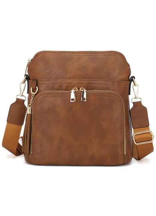 Geanta dama eleganta bronz organizare compartimente 25x20x10cm