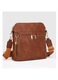 Geanta dama eleganta bronz organizare compartimente 25x20x10cm