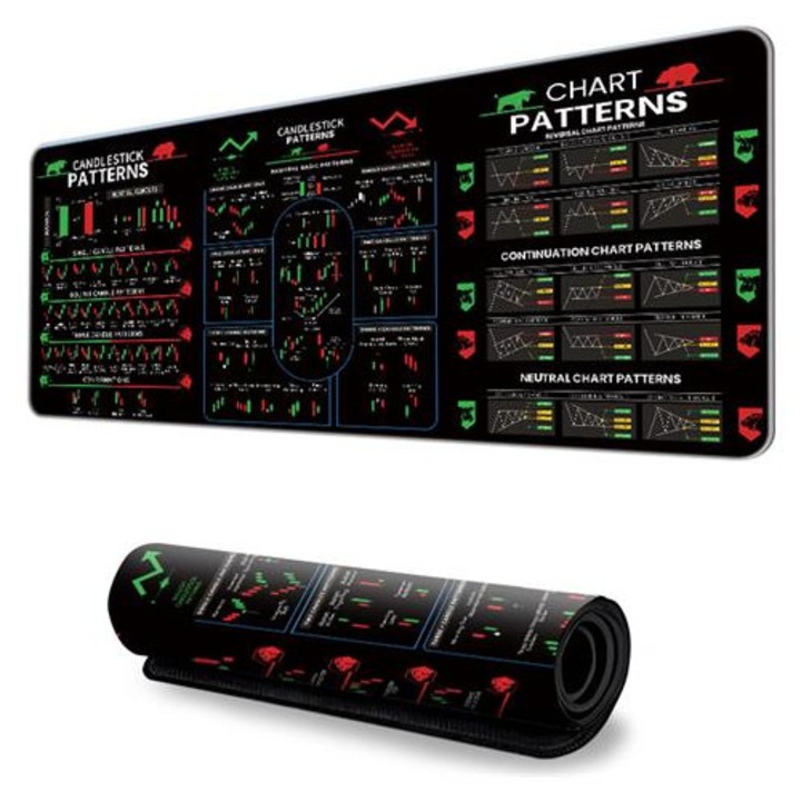 Mousepad gaming extins OEM X-2447 textil negru