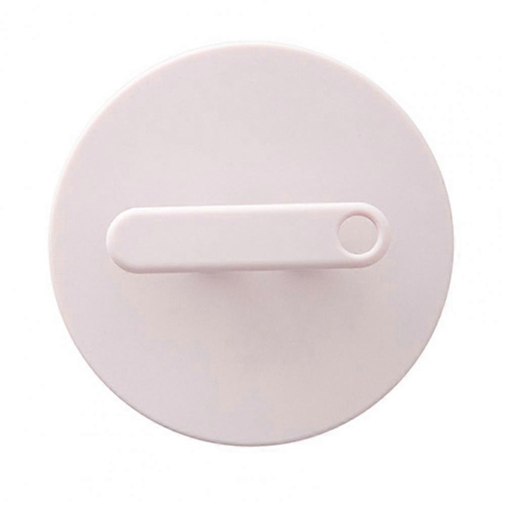 Perie de baie din silicon, exfoliant, roz, 12.5x12.5x2cm