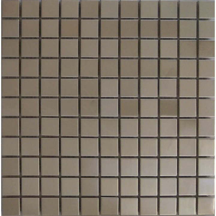 Mozaic inox Small Square 30 cm x 30 cm