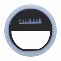 Selfie Ring Light Negru - Lumina portabila Smartphone