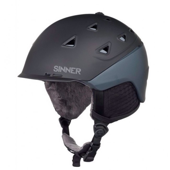 Casca Sinner Stoneham Matte Black/Grey L pentru adulti