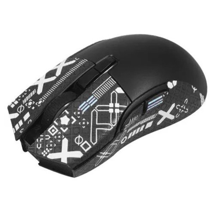 Mouse Darmoshark N3 K0285-EP0814-HJ34333, gaming cu suprafata texturata antialunecare, negru