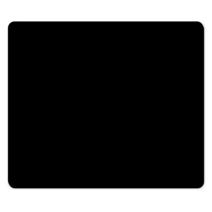 Mousepad K0285-EP0814-HJ35396, suprafata neteda pentru precizie, rezistent la apa, negru
