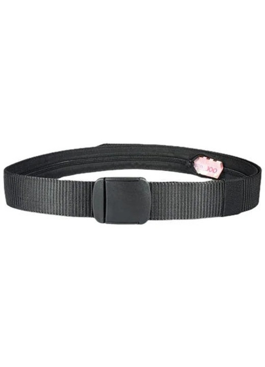 INF Curea Masculina Portabila cu Compartiment Secret pentru Bani Negru