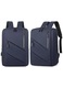 Set 3 rucsacuri albastru 17 inch, mic si mediu, usor