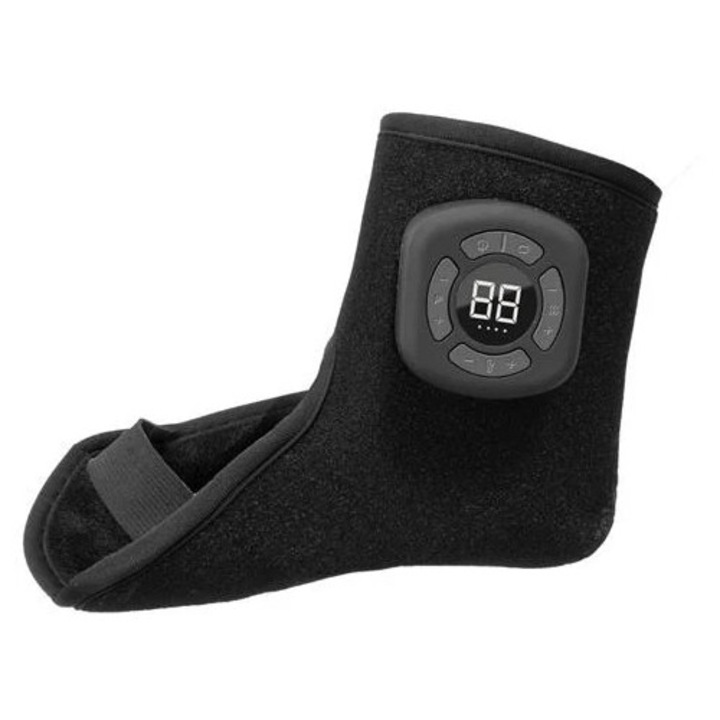 Masaj pentru glezna wireless cu incalzire, compresie aer, vibratii