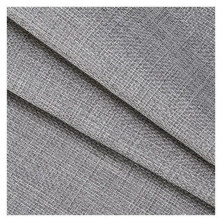 Material textil autocolant, gri, 30x100cm