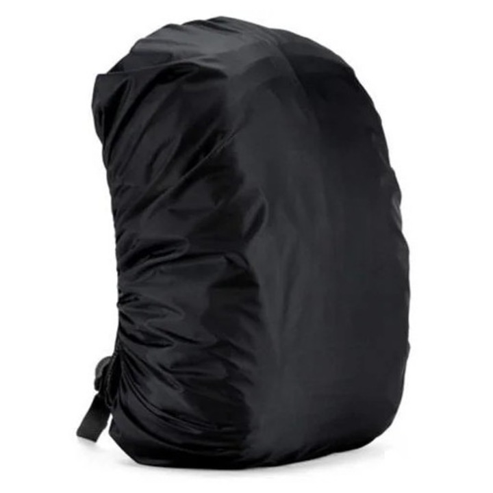 Husa protectie rucsac impermeabila negru XL 60x70cm