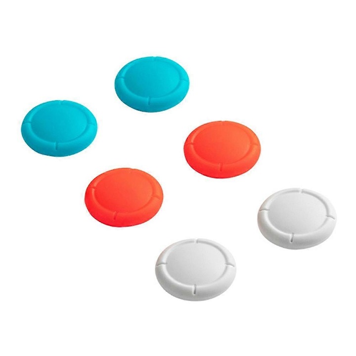 Capace joystick Hall set 6 piese, OEM, pentru Nintendo Switch, negru