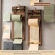 Set clipboard memo lemn retro verde 30x22cm