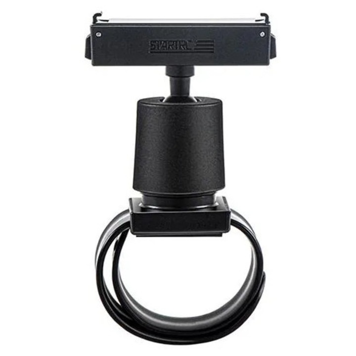 Въртяща се магнитна опора за рамо, съвместима с Insta360 Go/Go 3/Go3s, бързо освобождаващо се закрепване тип snap-on, регулируема на 360°, черна, K0285-EP0818-HJ44497