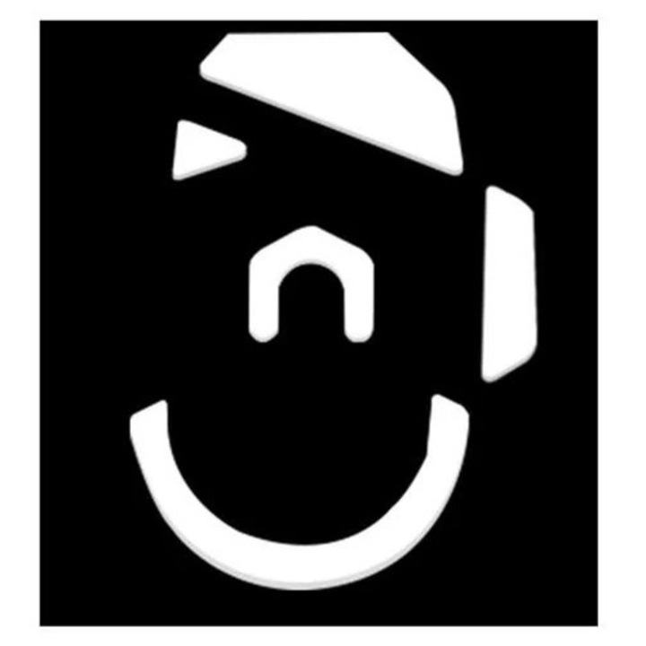 Комплект крачета за мишка, съвместими с Logitech G502 Wireless, гладко плъзгане и устойчиви на износване, бели, K0285-EP0818-HJ44764