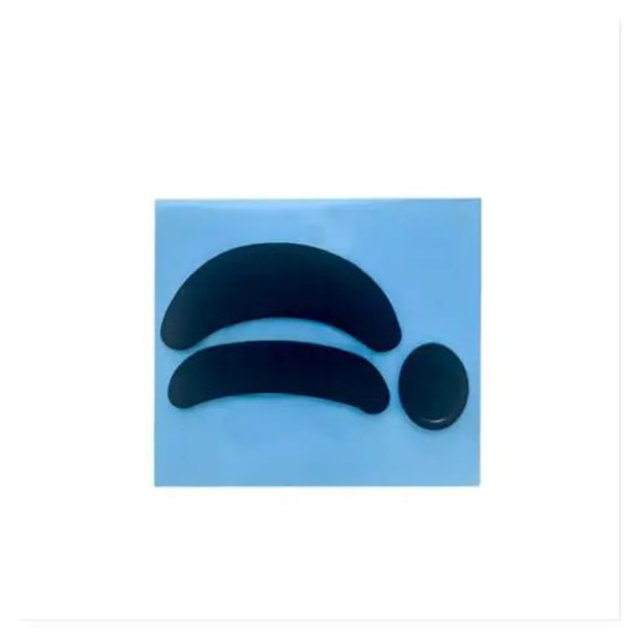 Teflon egérpadok Zowie ZA11/ZA12/FK1/FK+/S1/S2 kompatibilis egerekhez, fekete, 4 db-os szett, K0285-EP0818-HJ44861